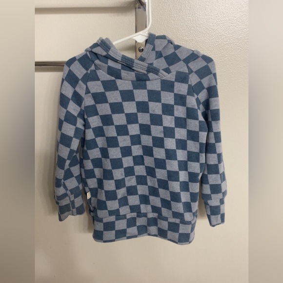 Childhoods Other - Childhoods Blue Checkered Hooded Pullover